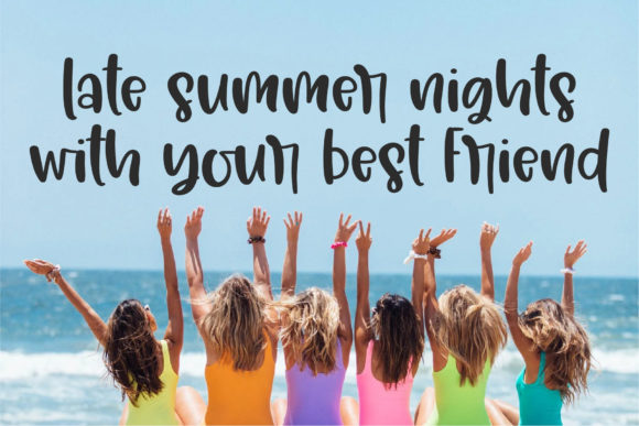 Summer Collection Font Poster 10
