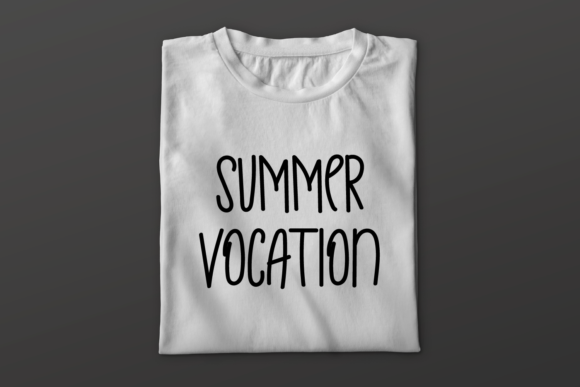 Summer Desert Font Poster 3