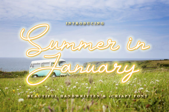 Summer in January Font