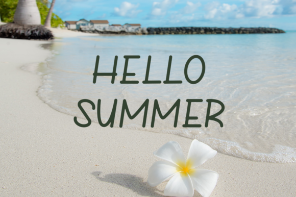 Summer Kali Font Poster 4