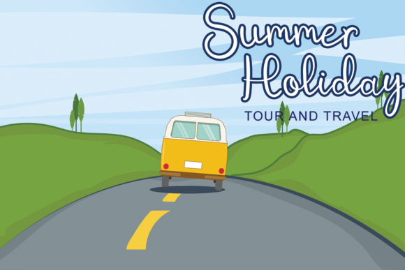 Summer Love You Font Poster 2