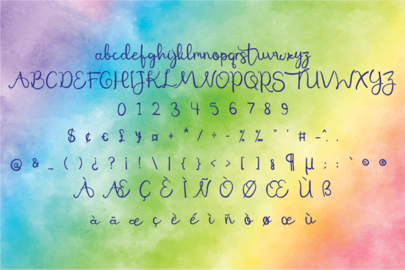Summer Love You Font Poster 4
