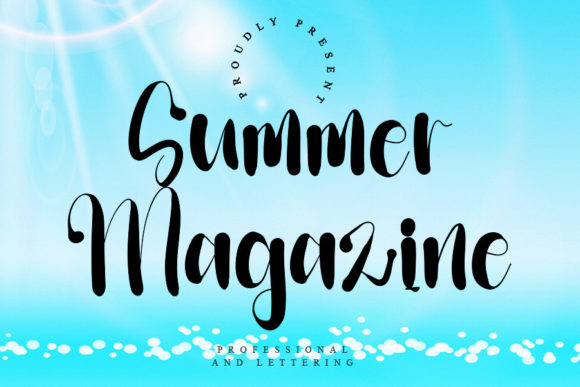 Summer Magazine Font
