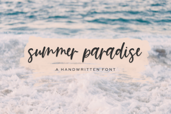 Summer Paradise Script Font
