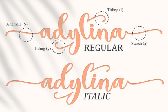 Summer Peach Font Poster 9