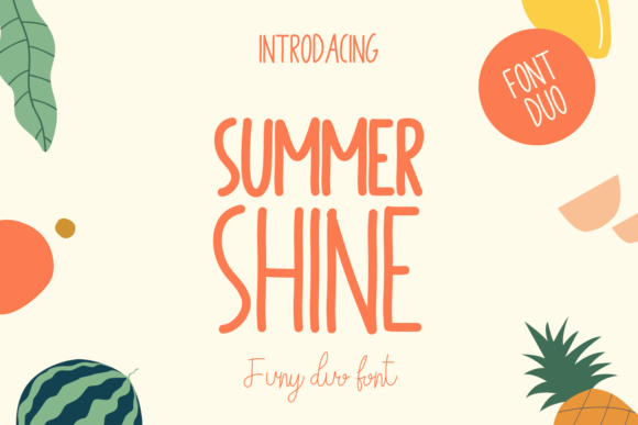 Summer Shine Font