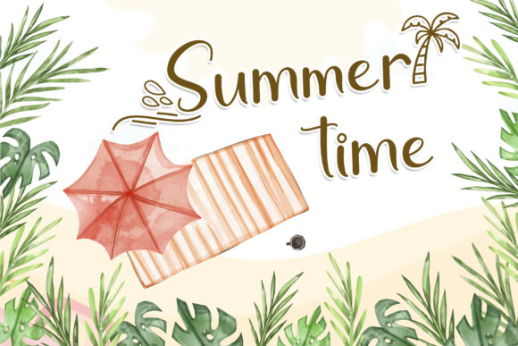 Summer Story Font Poster 2