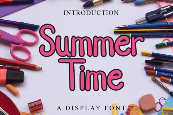 Summer Time Font