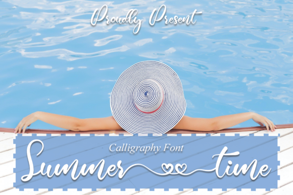 Summer Time Font Poster 1