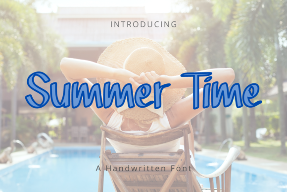 Summer Time Font Poster 1