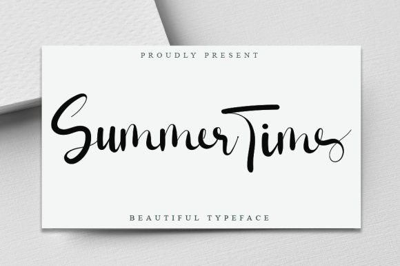 Summer Time Font