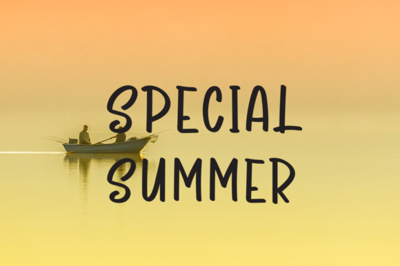 Summer Vibes Font Poster 2