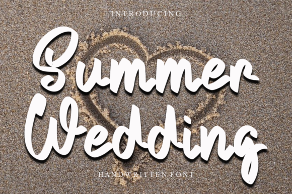 Summer Wedding Font