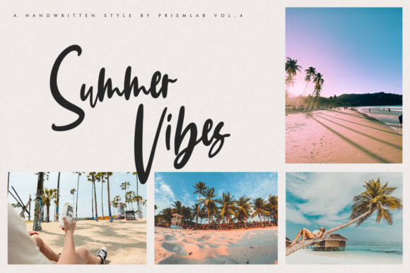 Summer Winter Font Poster 2