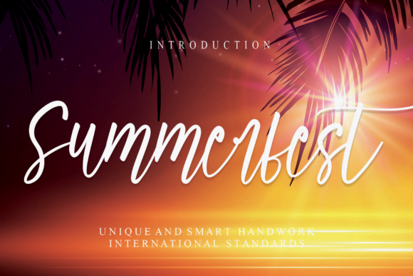 Summerfest Font Poster 1