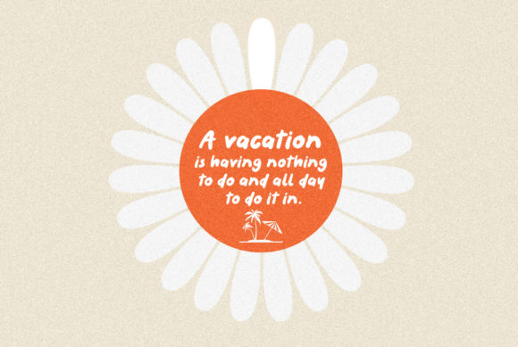 Summery Font Poster 2
