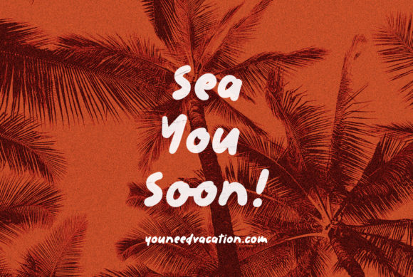 Summery Font Poster 3