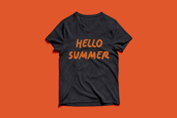 Summery Font Poster 4