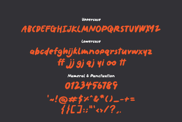 Summery Font Poster 6