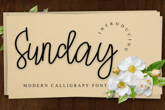 Sunday Font Poster 1