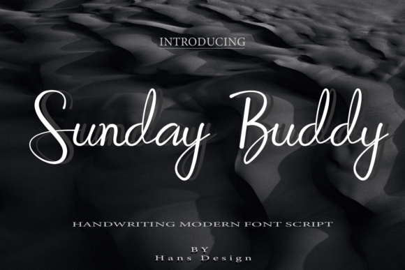 Sunday Buddy Font Poster 1