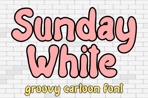 Sunday White Font Poster 1