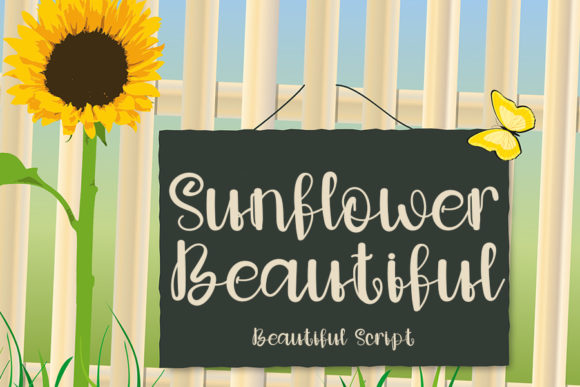 Sunflower Beautiful Font