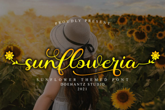 Sunfloweria Font Poster 1