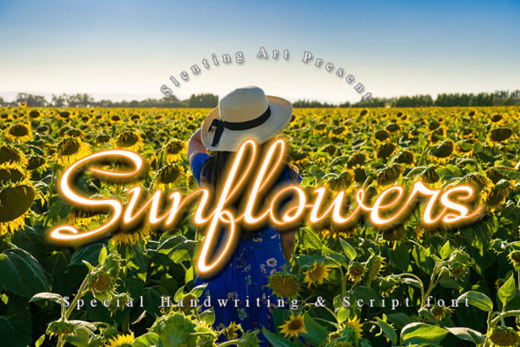 Sunflowers Font