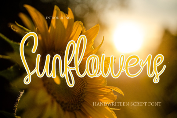 Sunflowers Font