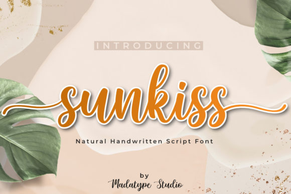 Sunkiss Font Poster 1