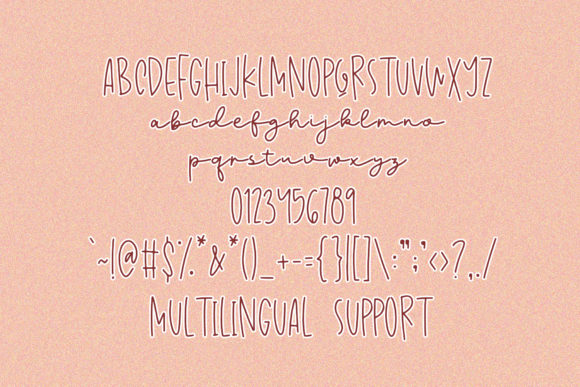 Sunkiss Heaven Font Poster 6
