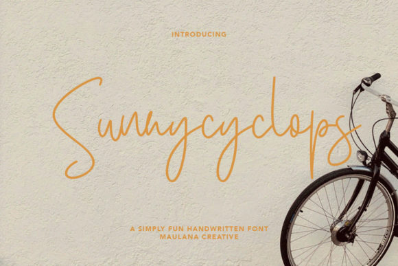 Sunnycyclops Font