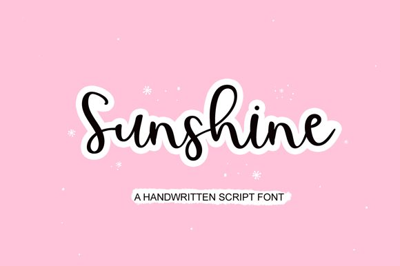 Sunshine Font