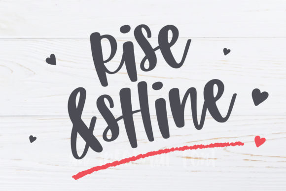 Sunshine on My Mind Font Poster 2
