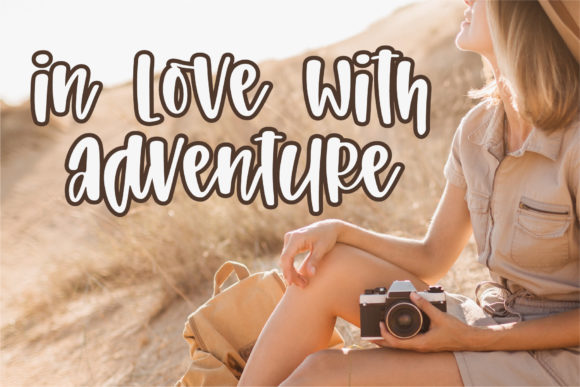 Sunshine on My Mind Font Poster 4