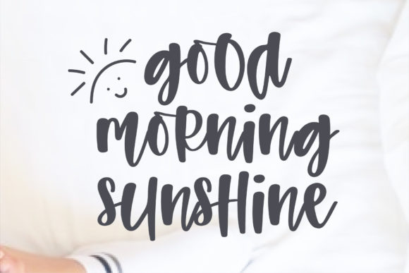 Sunshine on My Mind Font Poster 6