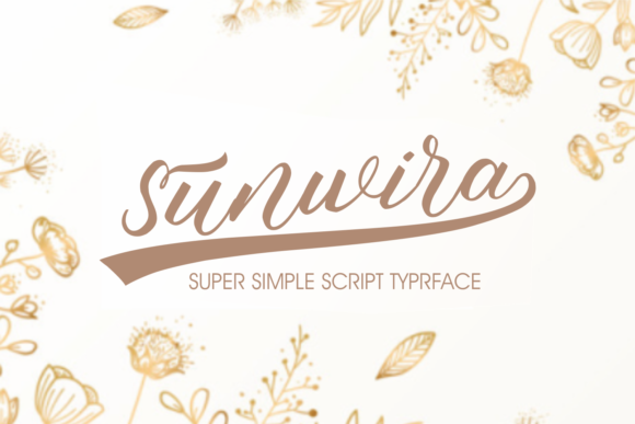 Sunwira Font Poster 1