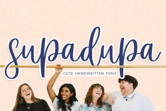 Supadupa Font Poster 1