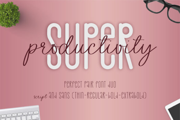 Super Productivity Font