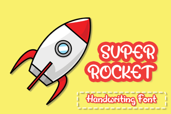 Super Rocket Font Poster 1