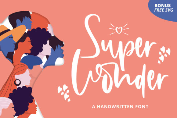 Super Wonder Font Poster 1