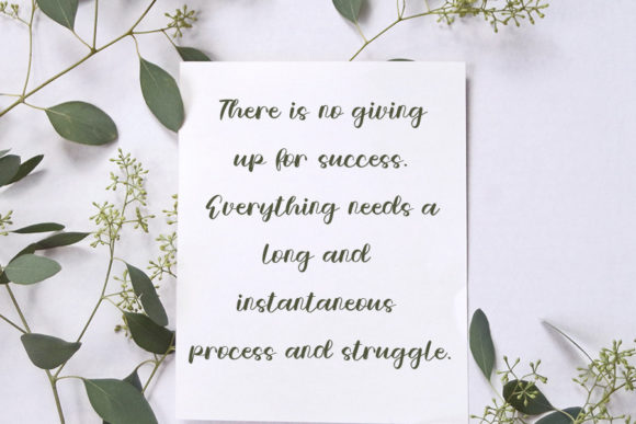 Sure Ready Font Poster 4