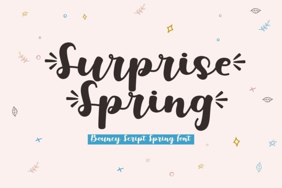 Surprise Spring Font