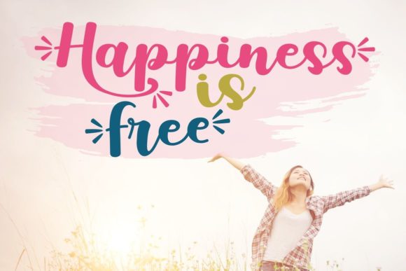 Surprise Spring Font Poster 12