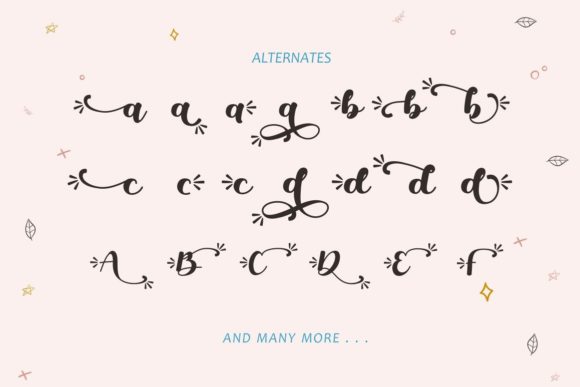 Surprise Spring Font Poster 3