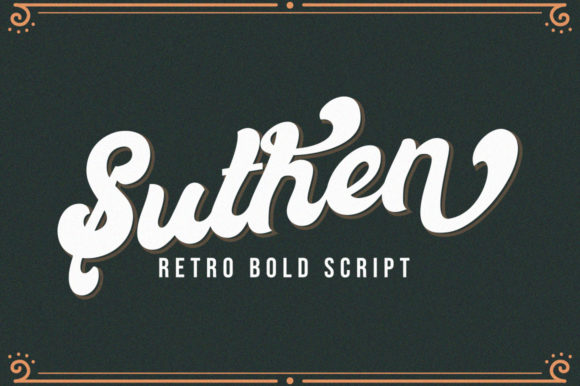 Suthen Font Poster 1