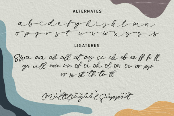 Swaha Font Poster 12