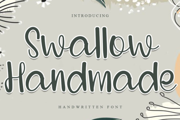 Swallow Handmade Font