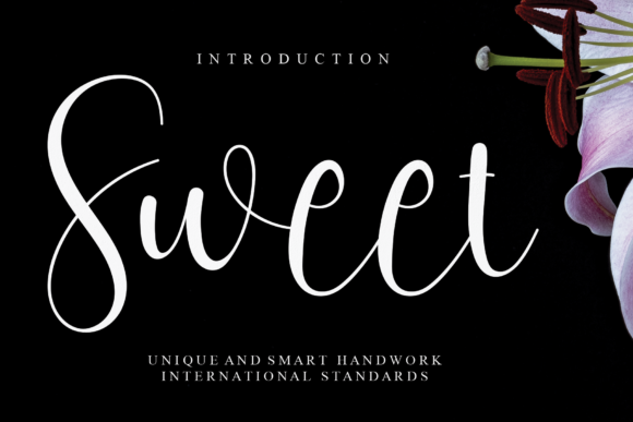 Sweet Font Poster 1